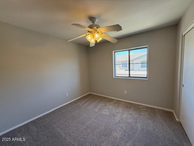 15655 N 29th St, Phoenix, AZ 85032 - spare room featuring carpet and ceiling fan