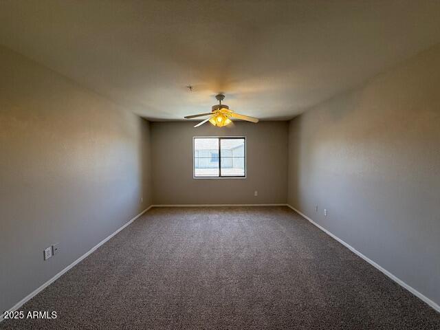 15655 N 29th St, Phoenix, AZ 85032 - carpeted empty room with a ceiling fan and baseboards