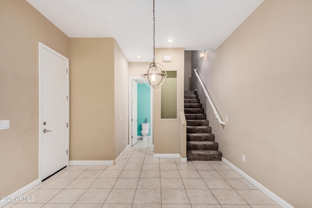 1367 S Country Club Dr Unit 1327, Mesa, AZ 85210 - stairway with recessed lighting and baseboards