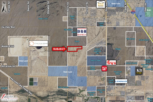 0 N Burris Rd -, Unit Casa Grande AZ, 85122 land for sale