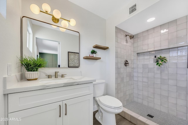 3614 W Danbury Dr, Glendale, AZ 85308 - bathroom with vanity and tiled shower