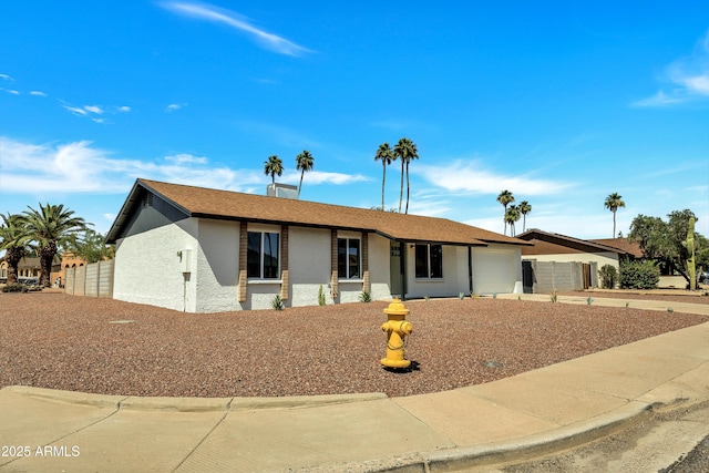 3614 W Danbury Dr, Glendale, AZ 85308 - ranch-style house featuring a garage, stucco siding, and concrete driveway