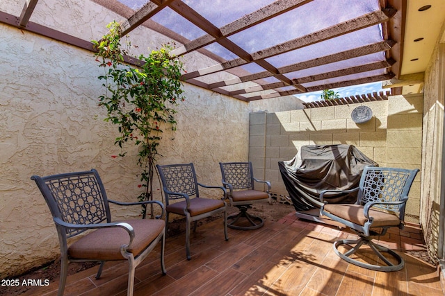 5208 S Deborah Dr, Tempe, AZ 85283 - deck featuring a pergola