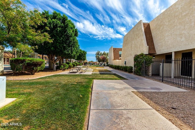 5208 S Deborah Dr, Tempe, AZ 85283 - view of yard with fence