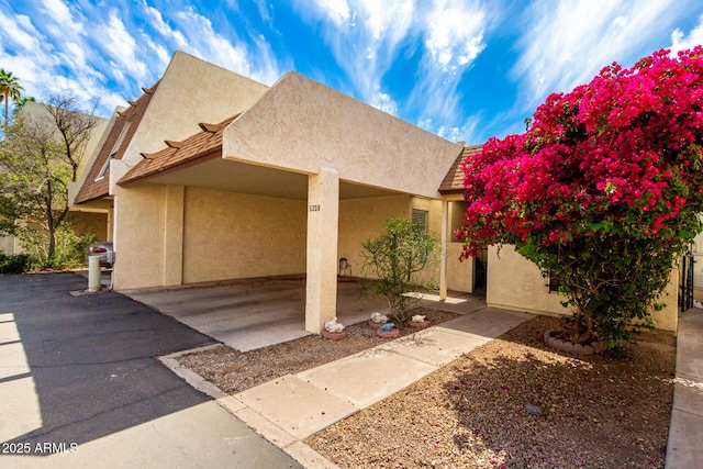 5208 S Deborah Dr, Tempe, AZ 85283 - view of front facade with stucco siding