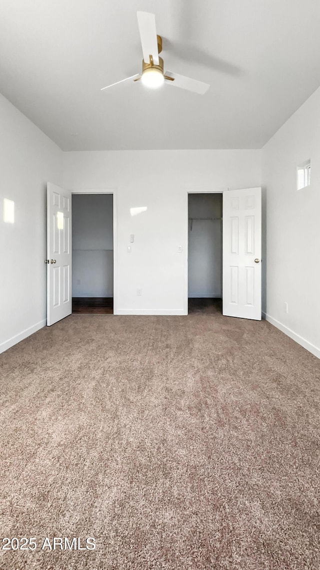6537 W Pioneer St, Phoenix, AZ 85043 - carpeted spare room with a ceiling fan and baseboards
