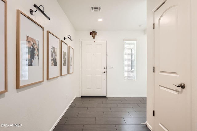 128 E Bluejay Dr, Chandler, AZ 85286 - corridor with baseboards and recessed lighting