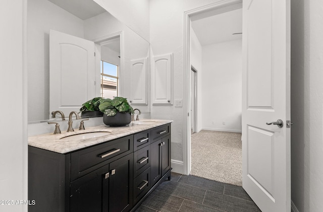 7775 E Fledgling Dr, Scottsdale, AZ 85255 - bathroom featuring double vanity