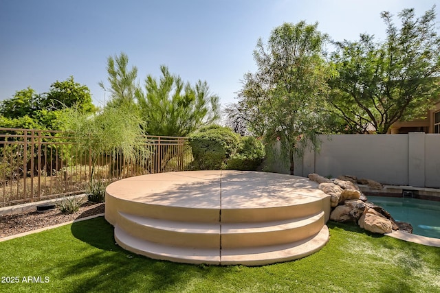 7775 E Fledgling Dr, Scottsdale, AZ 85255 - view of fenced backyard