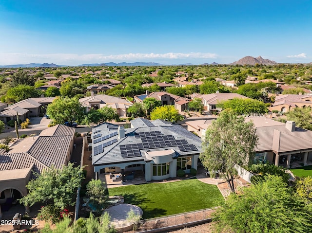 7775 E Fledgling Dr, Scottsdale, AZ 85255 - aerial perspective of suburban area with mountains