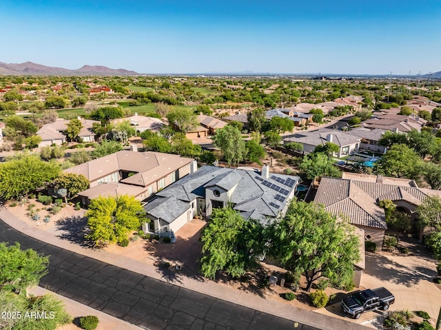 7775 E Fledgling Dr, Scottsdale, AZ 85255 - aerial perspective of suburban area with mountains
