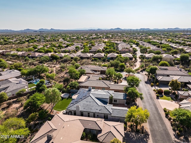 7775 E Fledgling Dr, Scottsdale, AZ 85255 - aerial perspective of suburban area featuring mountains