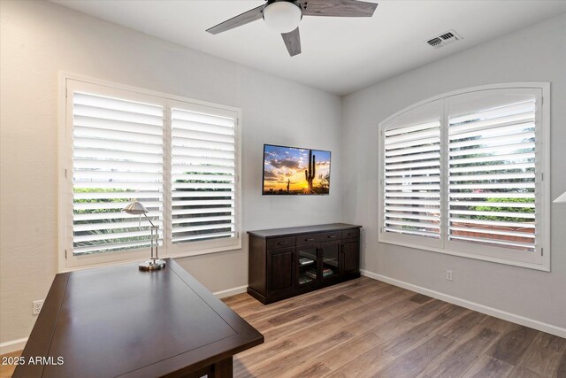 7979 E Princess Dr Unit 13, Scottsdale, AZ 85255 - bedroom with carpet and a ceiling fan
