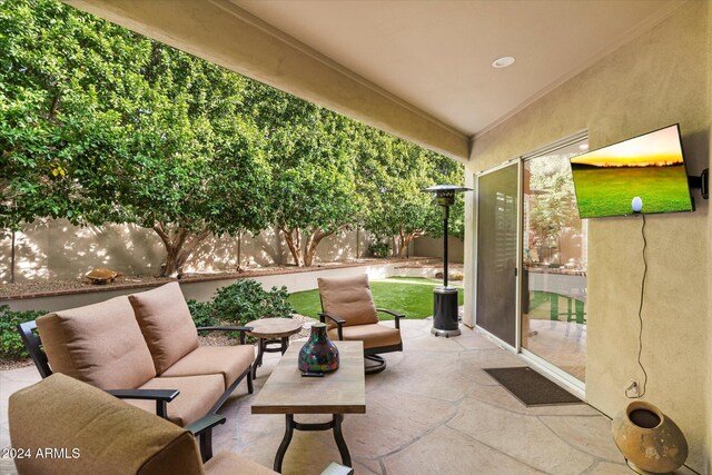 7979 E Princess Dr Unit 13, Scottsdale, AZ 85255 - full bathroom featuring vanity and combined bath / shower with glass door