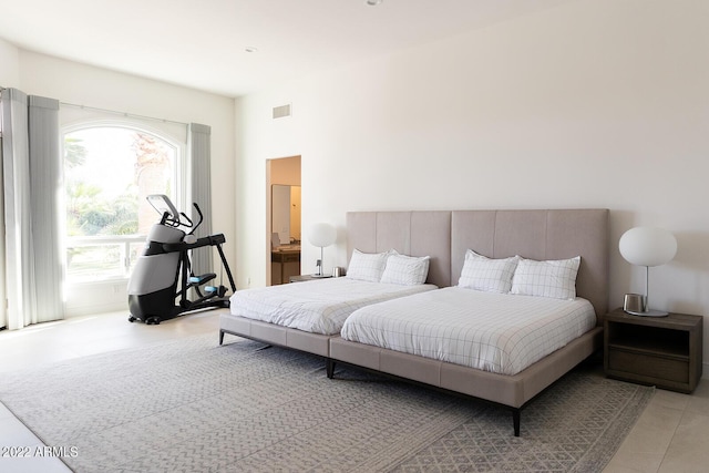 6271 E Horseshoe Rd, Paradise Valley, AZ 85253 - bedroom featuring tile patterned floors and visible vents