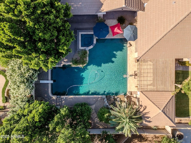 aerial view