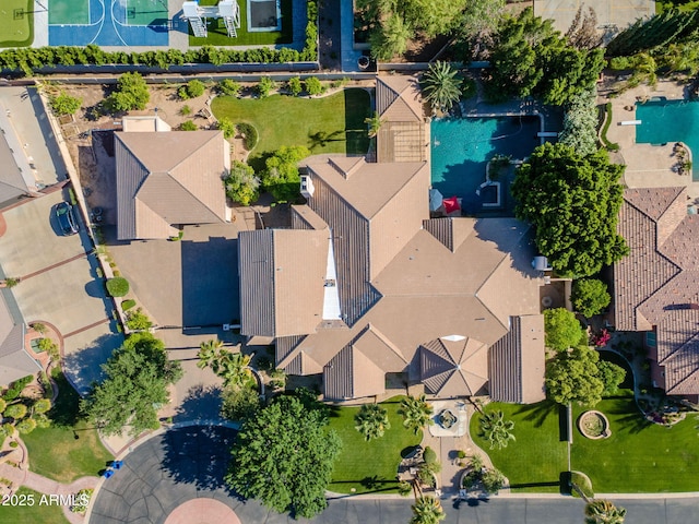 aerial view