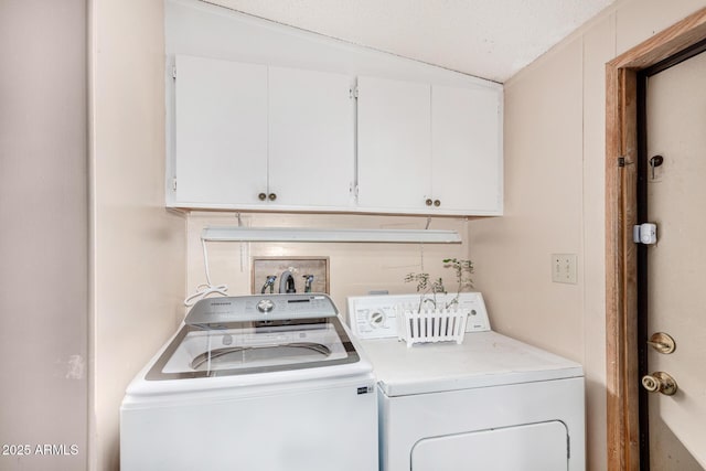 13638 S Sage Brush Dr, Mayer, AZ 86333 - laundry room with independent washer and dryer and cabinet space