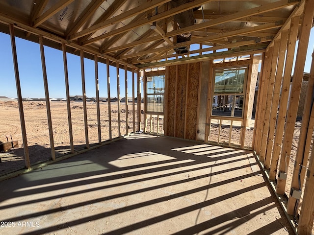 exterior space with a rural view and a healthy amount of sunlight