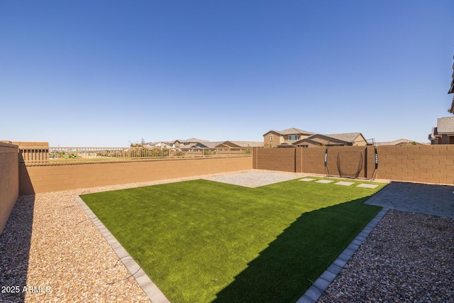 37954 N Greasewood Way, San Tan Valley, AZ 85140 - view of yard featuring a patio area