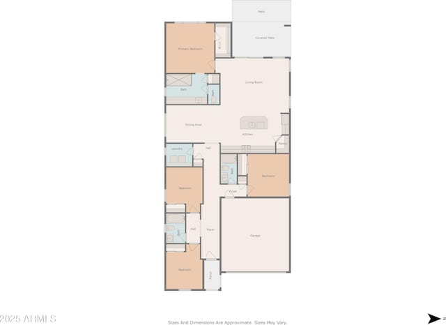37954 N Greasewood Way, San Tan Valley, AZ 85140 - property floor plan
