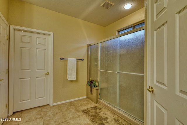 bathroom with tile floors