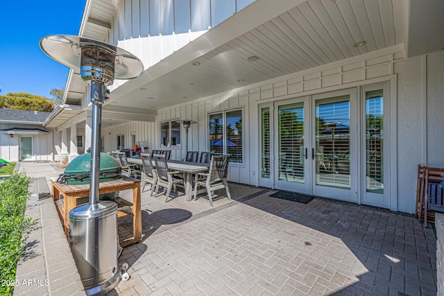 view of patio / terrace with outdoor dining area