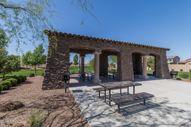 exterior space with a patio area