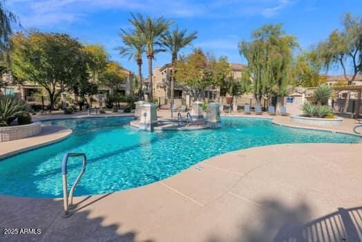 pool featuring a patio