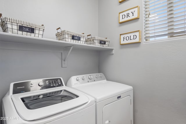 7305 W Darrel Rd, Laveen, AZ 85339 - washroom with separate washer and dryer