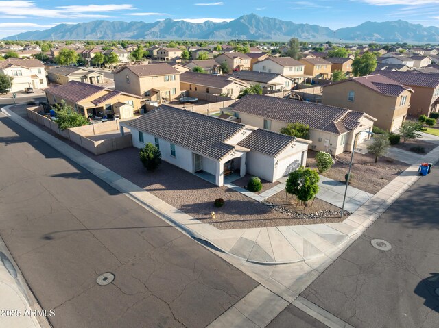 7305 W Darrel Rd, Laveen, AZ 85339 - aerial view of residential area with a mountainous background