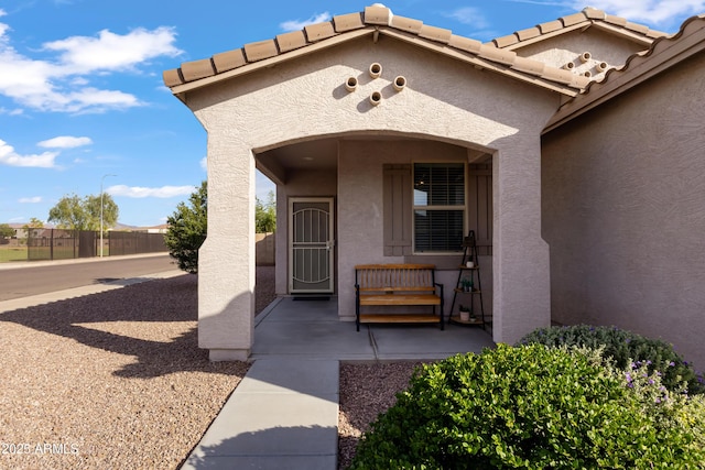 7305 W Darrel Rd, Laveen, AZ 85339 - entrance to property featuring stucco siding