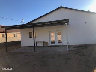 view of rear view of house