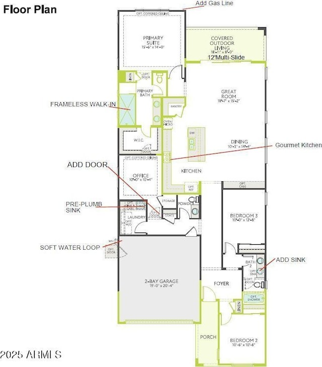 2152 E Mill Rd, San Tan Valley, AZ 85140 - view of layout