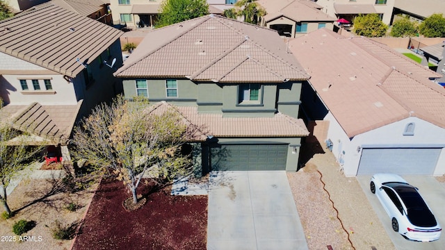 21868 S 215th St, Queen Creek, AZ 85142 - birds eye view of property featuring a residential view
