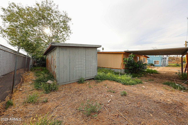 5239 W Maryland Ave, Glendale, AZ 85301 - view of shed with fence