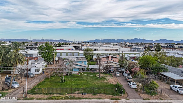 5239 W Maryland Ave, Glendale, AZ 85301 - aerial perspective of suburban area featuring a mountainous background