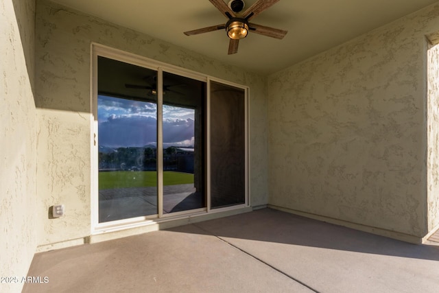 18360 W Alice Ave, Waddell, AZ 85355 - view of patio featuring a ceiling fan