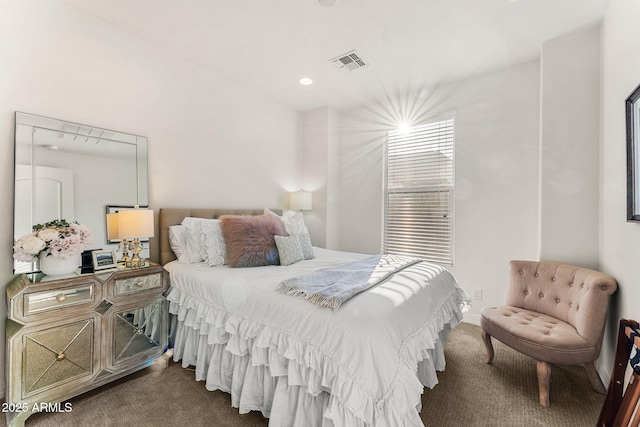 23083 N 74th Pl, Scottsdale, AZ 85255 - bedroom featuring dark carpet and recessed lighting