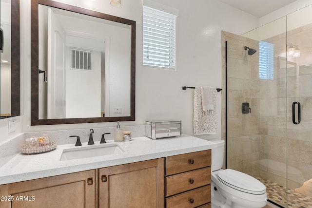 23083 N 74th Pl, Scottsdale, AZ 85255 - bathroom with vanity and a shower stall