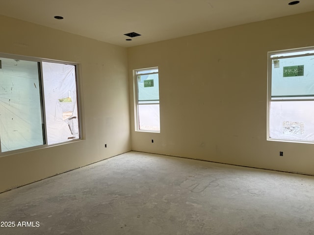 6446 E Omega Cir, Mesa, AZ 85215 - unfurnished room with unfinished concrete floors