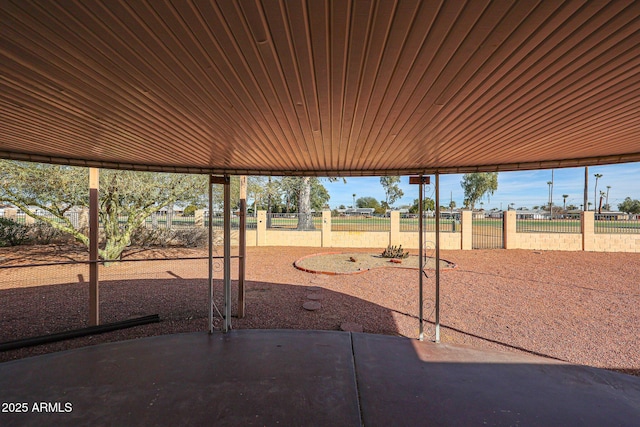 exterior space with a patio area