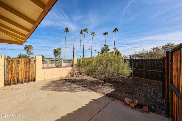 view of patio