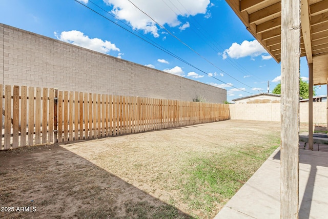1512 W Crescent Ave, Mesa, AZ 85202 - fenced backyard with a patio area