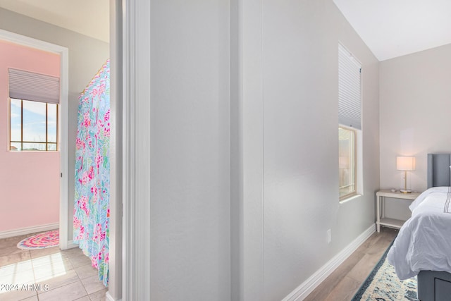 view of tiled bedroom