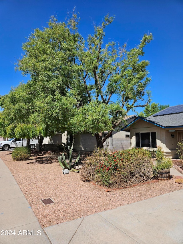 view of home's exterior