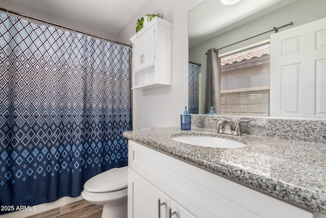 3438 S Bowman Rd, Apache Junction, AZ 85119 - full bath featuring vanity and wood finished floors