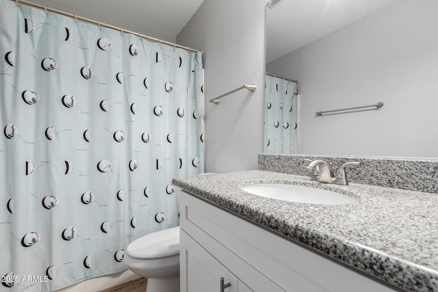 3438 S Bowman Rd, Apache Junction, AZ 85119 - full bath featuring vanity and a shower with curtain