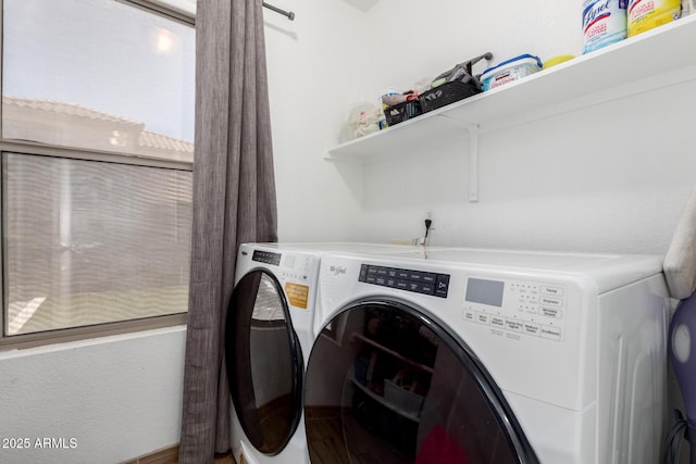 3438 S Bowman Rd, Apache Junction, AZ 85119 - laundry area with washer and dryer