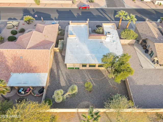 aerial view